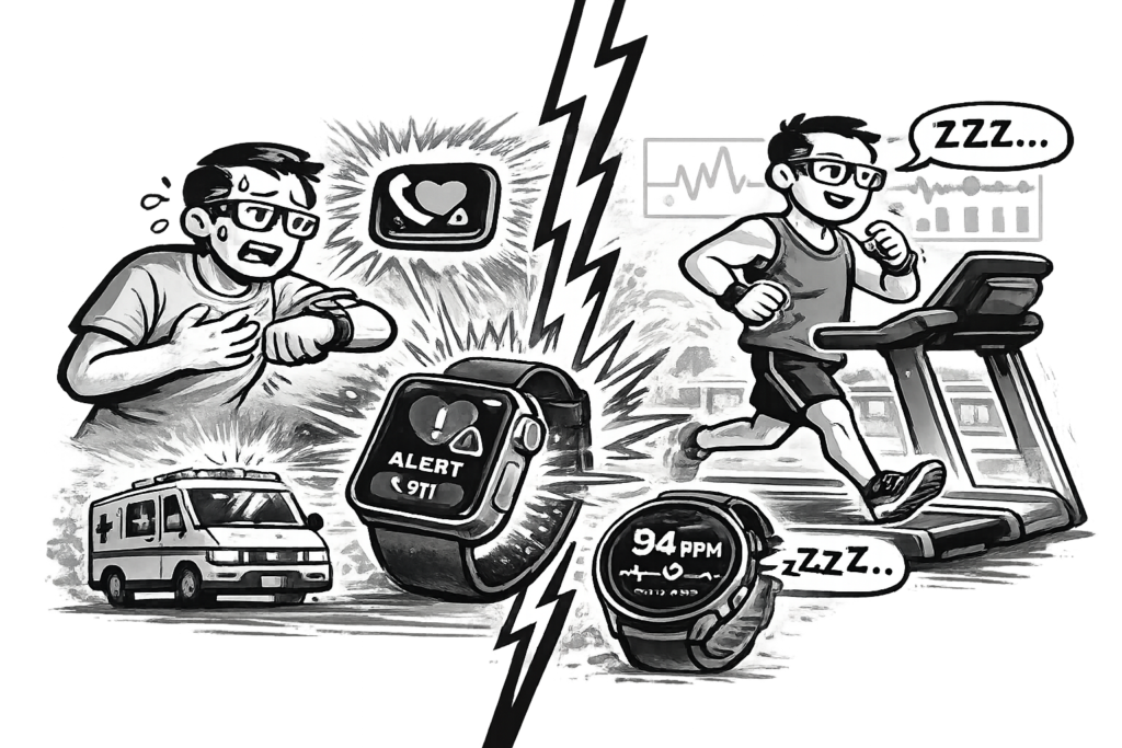 Apple VS Samsung - هل يمكن لساعة ذكية جيدة أن تنقذ حياتك؟